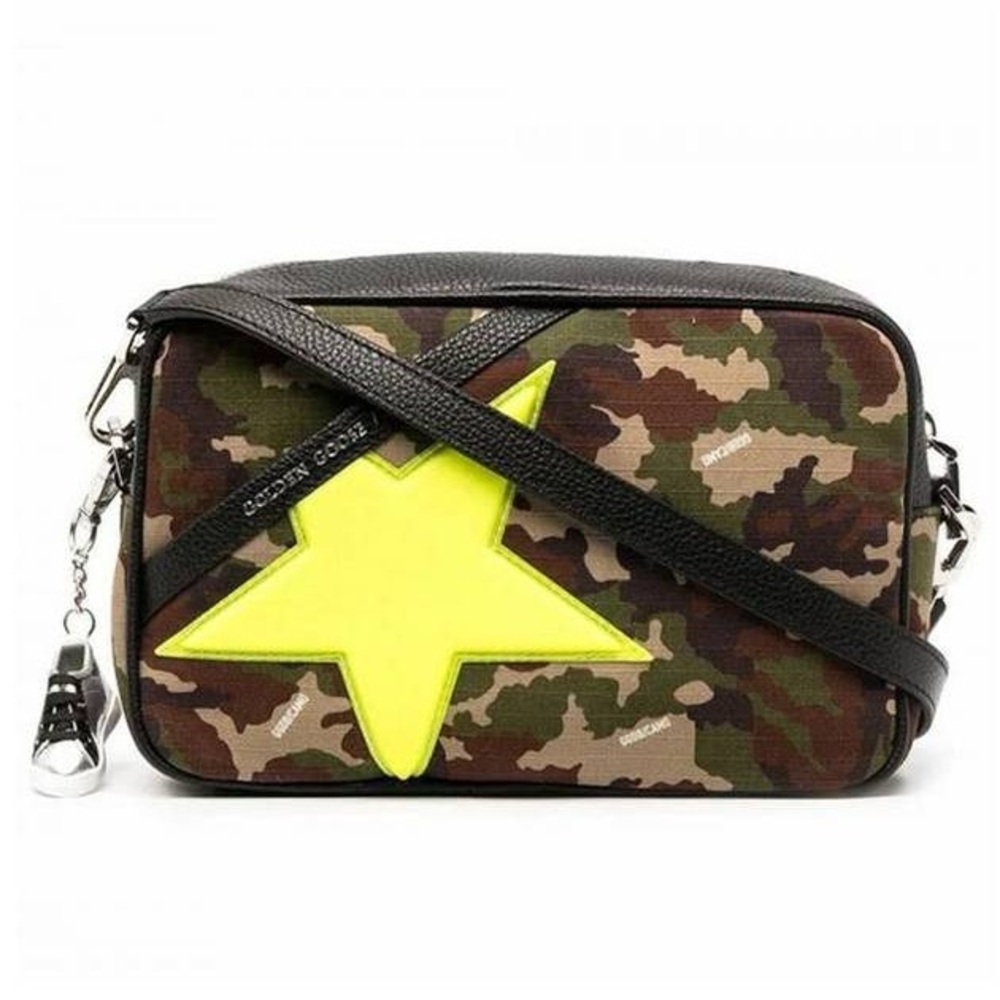 Camo Golden Goose crossbody bag. Like new